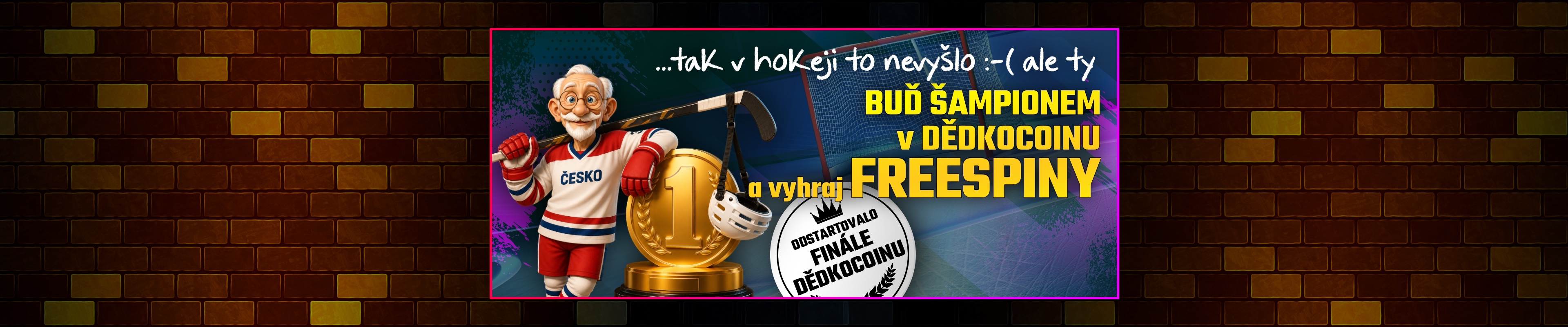 DĚDKOCOIN - BUĎ ŠAMPIONEM